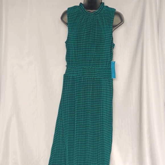 NEW Draper James Smocked Waist Sleeveless Midi Dress, Sz S - Picture 4 of 9
